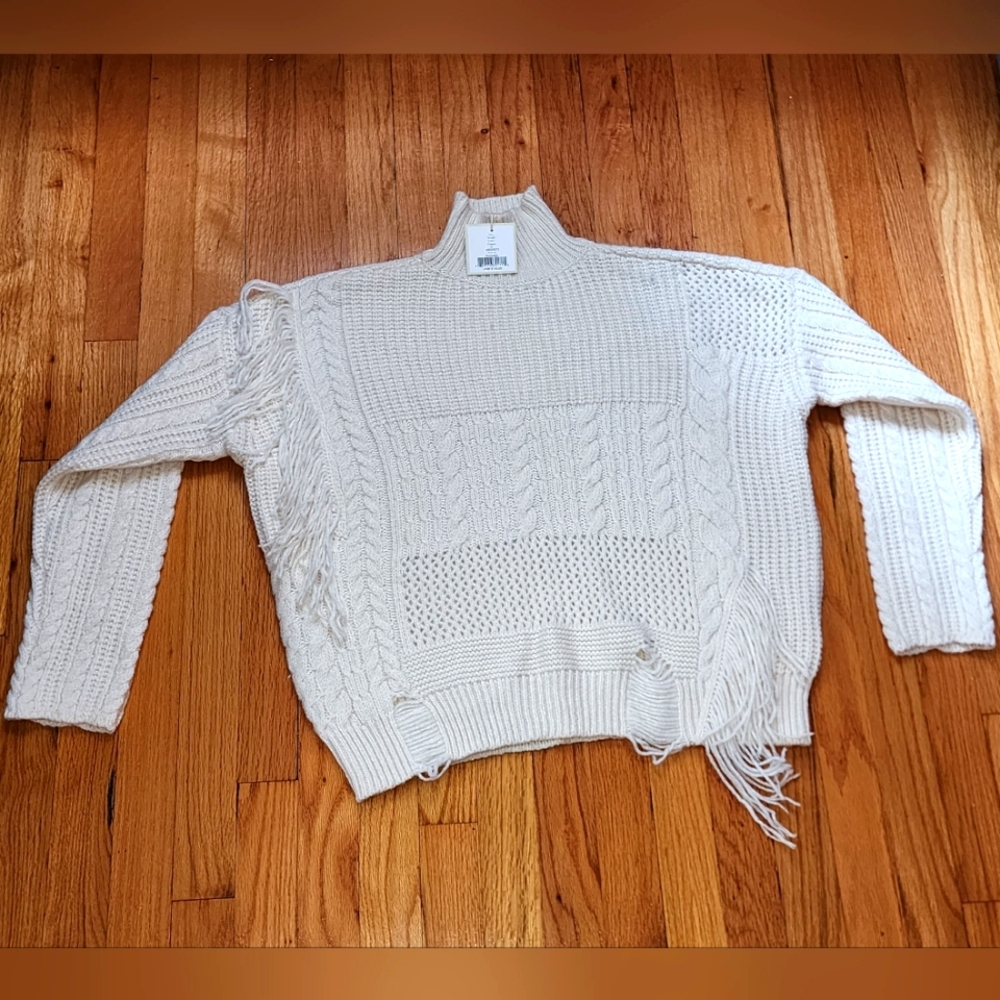 Mock neck sweater